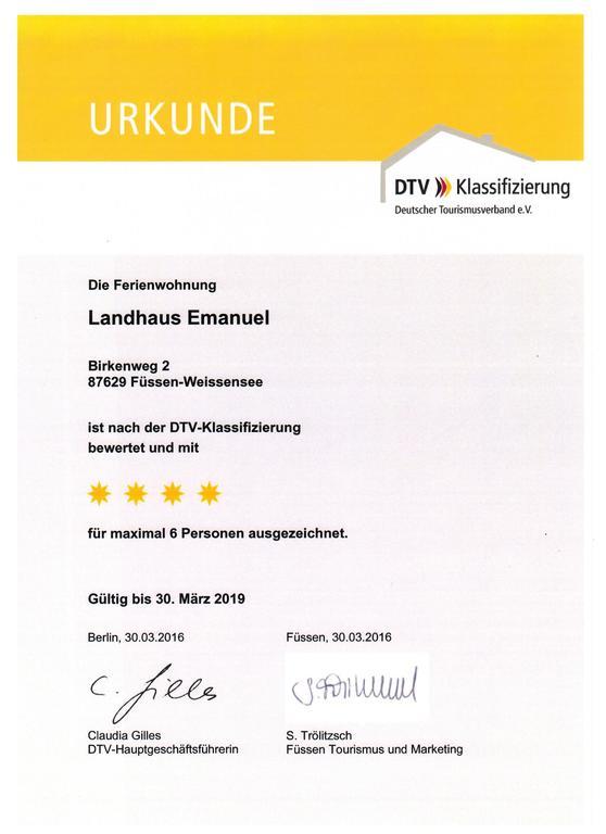Landhaus Emanuel Fussen Ngoại thất bức ảnh